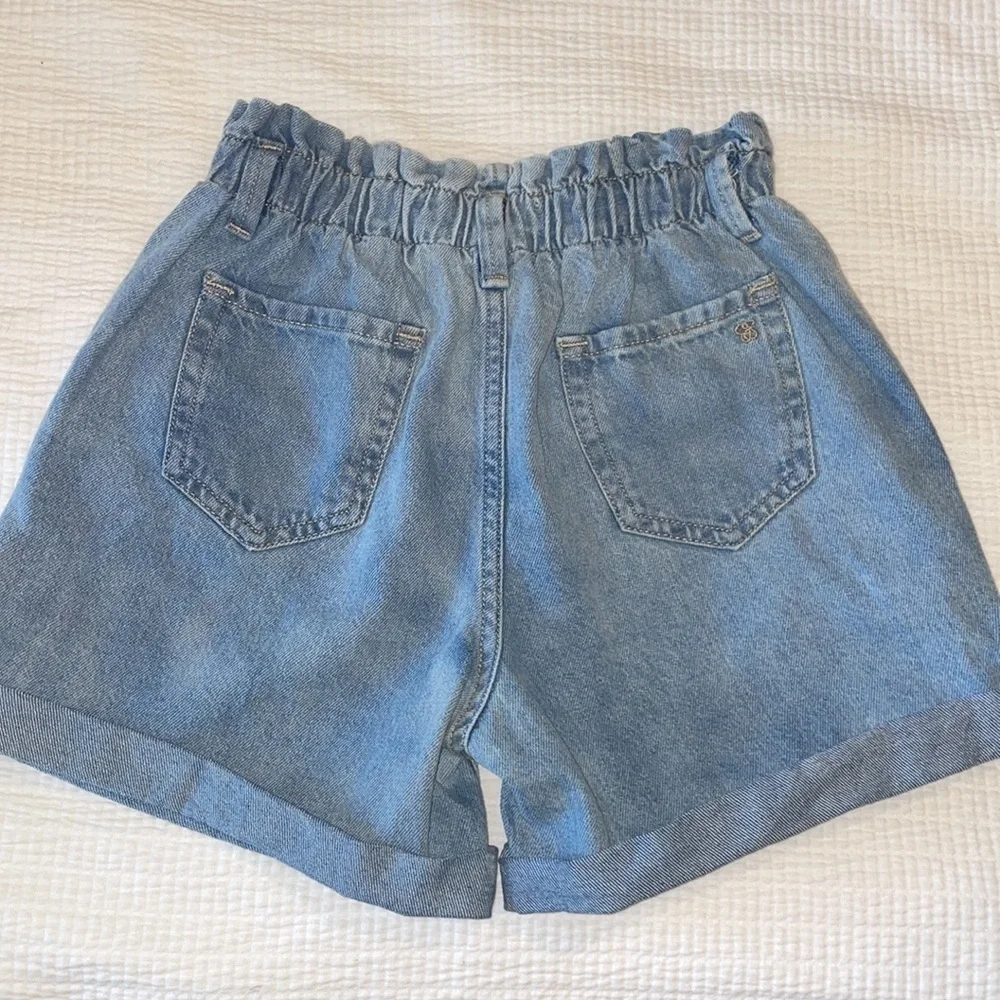 Jessica Simpson girls denim paperbag shorts 🤩
